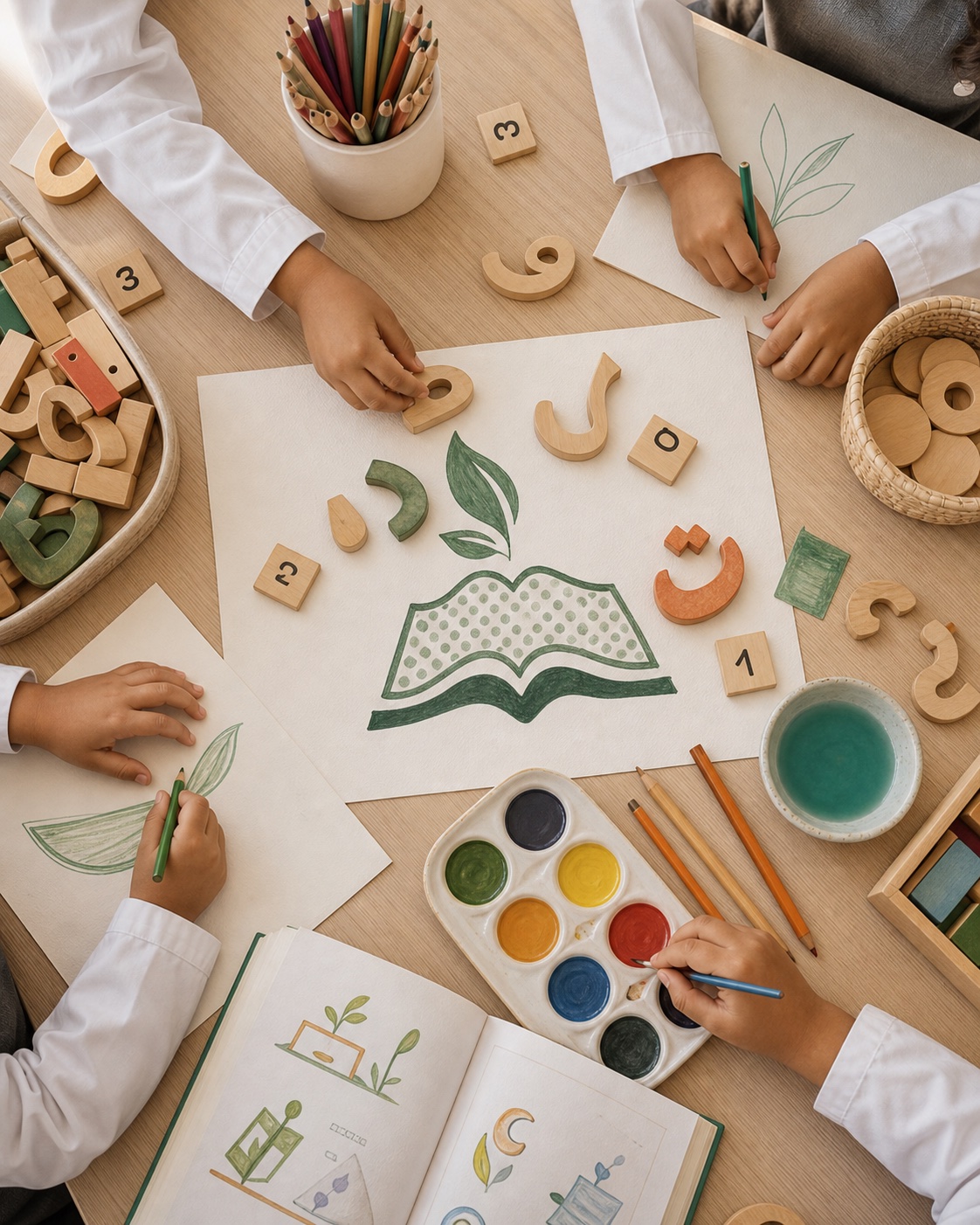 أدوات وأنشطة تعليمية للأطفال